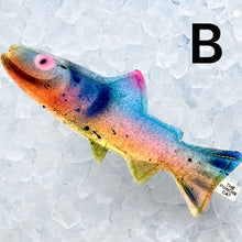 Load image into Gallery viewer, Airbrushed Fish Catnip &amp; Silvervine Toy - STYLE B
