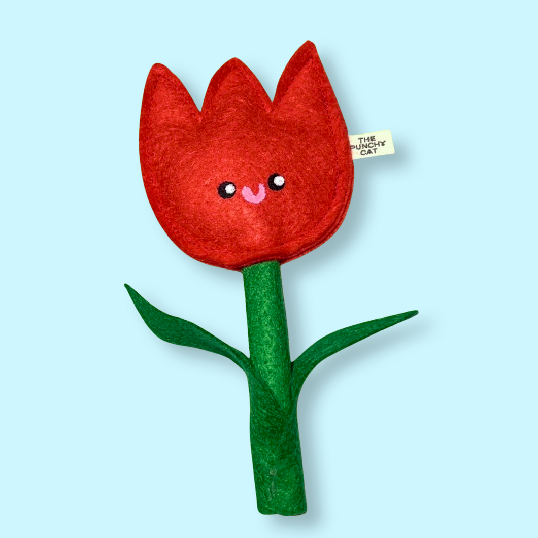 Catnip Red Tulip Flower