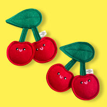 Load image into Gallery viewer, Twin Cherries Catnip Toy
